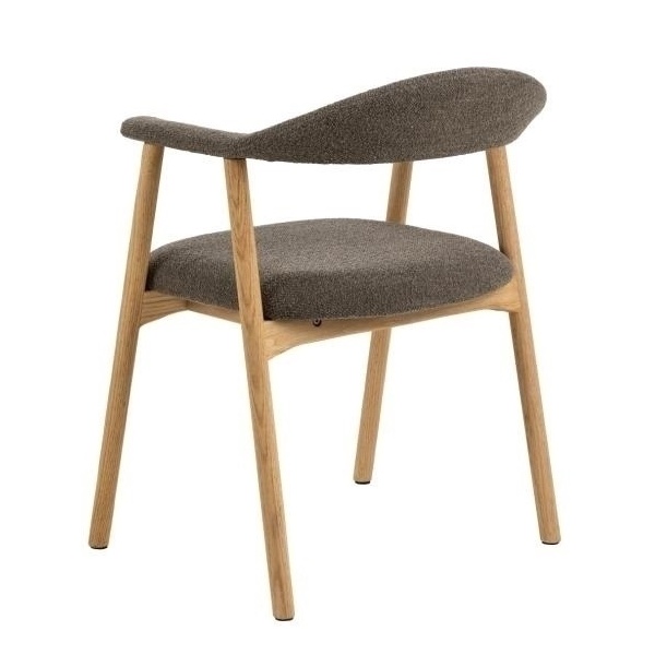 Krzesło Addi brązowe/ dąb Monza 40 - ACTONA